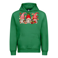 Emerald strawberry gnomes Urban Hoodie - Zillion Design Studio