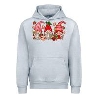Heather Grey strawberry gnomes Urban Hoodie - Zillion Design Studio
