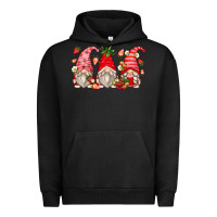 Pigment Black strawberry gnomes Urban Hoodie - Zillion Design Studio