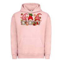 Pigment Salmon strawberry gnomes Urban Hoodie - Zillion Design Studio