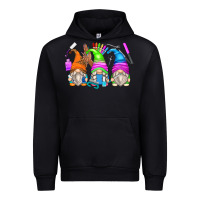 Black nail tech gnomes Urban Hoodie - Zillion Design Studio