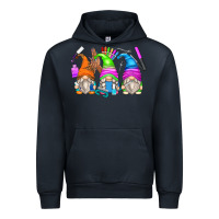 Navy nail tech gnomes Urban Hoodie - Zillion Design Studio