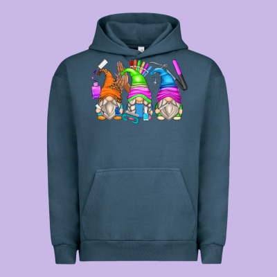 Nail Tech Gnomes Urban Hoodie Designed By Zillion Design Studio