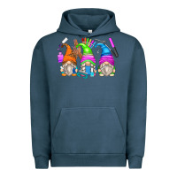 Pigment Midnight Navy nail tech gnomes Urban Hoodie - Zillion Design Studio