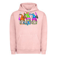 Pigment Salmon nail tech gnomes Urban Hoodie - Zillion Design Studio