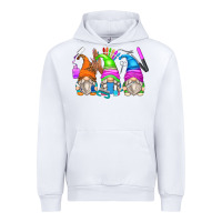 White nail tech gnomes Urban Hoodie - Zillion Design Studio