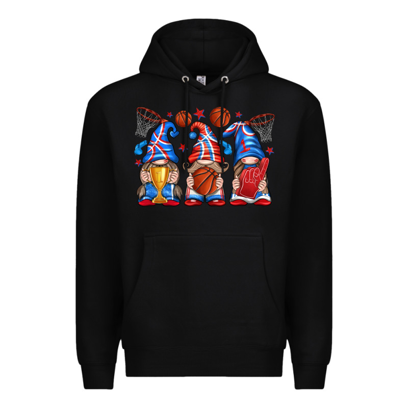 Basketball Gnome Premium Hoodie by texasbilliewilder | Teevron