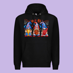 Basketball Gnome Premium Hoodie Designed By Texasbilliewilder