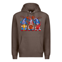 Coffee basketball gnome Premium Hoodie - texasbilliewilder