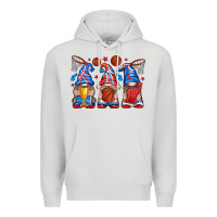 Dove Grey basketball gnome Premium Hoodie - texasbilliewilder
