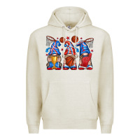 Oatmeal Heather basketball gnome Premium Hoodie - texasbilliewilder
