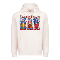 Pale Pink basketball gnome Premium Hoodie - texasbilliewilder