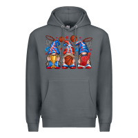 Rock basketball gnome Premium Hoodie - texasbilliewilder