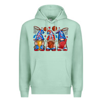 Seafoam basketball gnome Premium Hoodie - texasbilliewilder