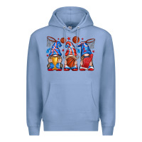 Colony Blue basketball gnome Premium Hoodie - texasbilliewilder