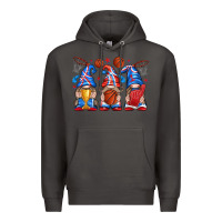 Basketball Gnome Premium Hoodie | Teevron
