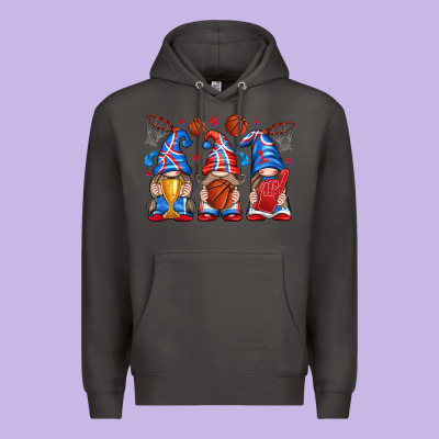 Basketball Gnome Premium Hoodie Designed By Texasbilliewilder
