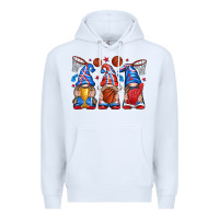 White basketball gnome Premium Hoodie - texasbilliewilder