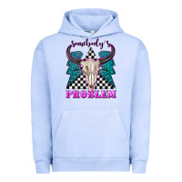 Pigment Grape Ice somebodys problem Urban Hoodie - texasbilliewilder
