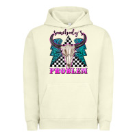 Pigment Pistachio somebodys problem Urban Hoodie - texasbilliewilder