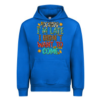 Cobalt sorry i am late i didnt want to come Urban Hoodie - texasbilliewilder