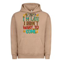 Pigment Burro sorry i am late i didnt want to come Urban Hoodie - texasbilliewilder