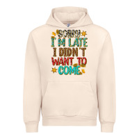 Sandshell sorry i am late i didnt want to come Urban Hoodie - texasbilliewilder