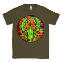 Army Green lobster Classic Tee - BarkalooDesign