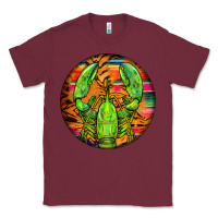 Burgundy lobster Classic Tee - BarkalooDesign