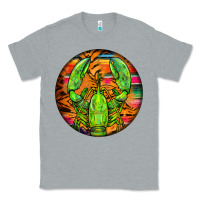 Heather Grey lobster Classic Tee - BarkalooDesign