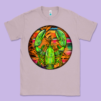 Lobster Classic Tee Designed By Barkaloodesign