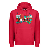 Cardinal math teacher coffee cups Premium Hoodie - AdoDesignShop