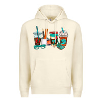 Sandshell math teacher coffee cups Premium Hoodie - AdoDesignShop
