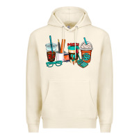 Tofu math teacher coffee cups Premium Hoodie - AdoDesignShop