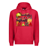 Cardinal somebody's loud mouth softball mama Premium Hoodie - Zillion Design Studio