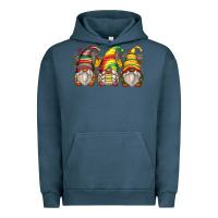 Pigment Midnight Navy juneteenth gnomes Urban Hoodie - Zillion Design Studio