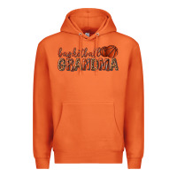 Carrot basketball grandma with leopard Premium Hoodie - texasbilliewilder