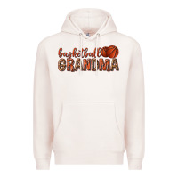 Pale Pink basketball grandma with leopard Premium Hoodie - texasbilliewilder