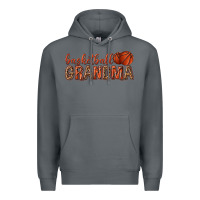 Rock basketball grandma with leopard Premium Hoodie - texasbilliewilder