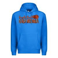 True Royal basketball grandma with leopard Premium Hoodie - texasbilliewilder