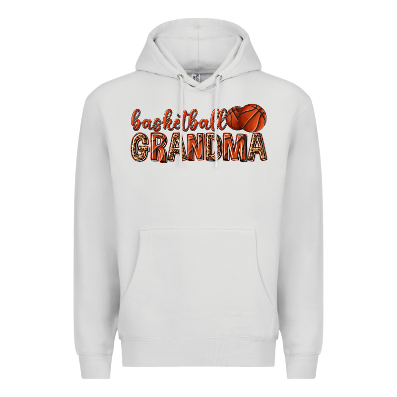 Basketball Grandma With Leopard Premium Hoodie by texasbilliewilder | Teevron