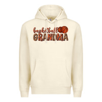 Sandshell basketball grandma with leopard Premium Hoodie - texasbilliewilder