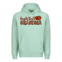 Seafoam basketball grandma with leopard Premium Hoodie - texasbilliewilder