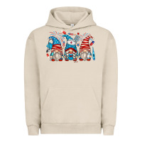 Pigment French Oak american nurse gnomes Urban Hoodie - Zillion Design Studio