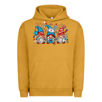 Pigment Peanut Butter american nurse gnomes Urban Hoodie - Zillion Design Studio