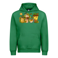 Emerald sunflower coffee cups Urban Hoodie - texasbilliewilder