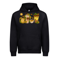 Foreset Green sunflower coffee cups Urban Hoodie - texasbilliewilder