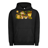 Pigment Black sunflower coffee cups Urban Hoodie - texasbilliewilder