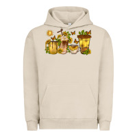 Pigment French Oak sunflower coffee cups Urban Hoodie - texasbilliewilder