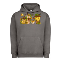 Pigment Tornado sunflower coffee cups Urban Hoodie - texasbilliewilder